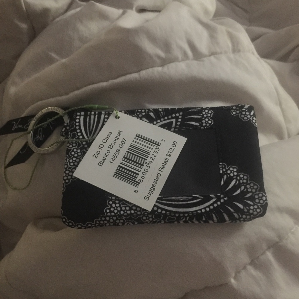 Vera Bradley zip pouch ID case